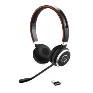 Jabra Evolve 65 UC Wireless Over Ear Headset Stereo Link 370 Model 6599-829--409